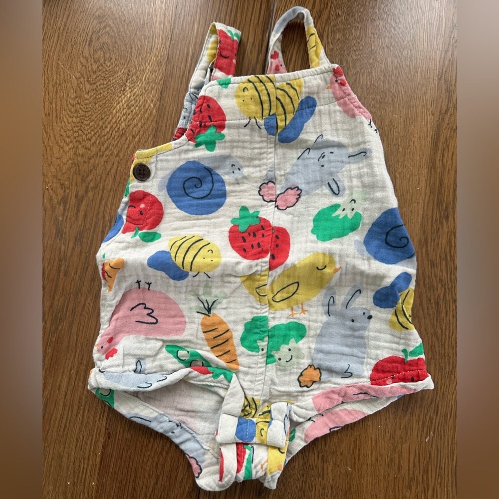 Old Navy farm and fruit Baby Romper